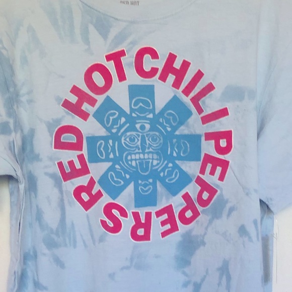 Red Hot Chili Peppers RHCP  Tie Dye Rock Official Band  Tee - Picture 3 of 4